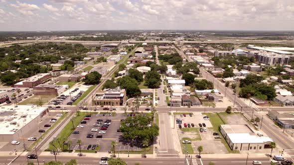 Aerial Footage Ybor City Tampa 4k