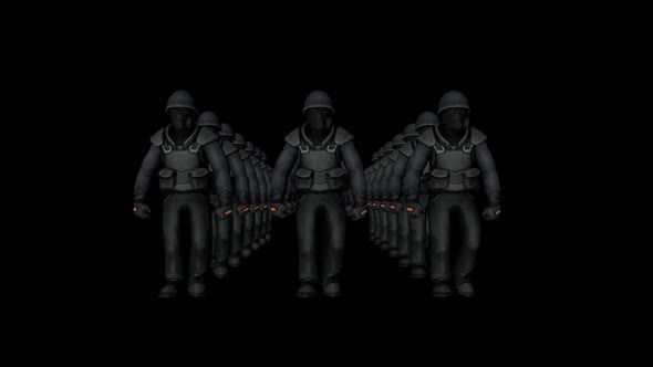 Armed Cartoon Soldiers alt