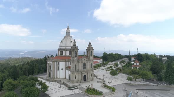 Sanctuary of Sameiro. Braga, Portugal