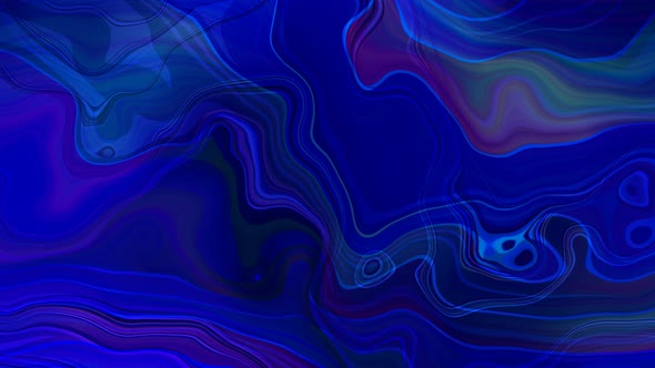 Background Blue Color Trendy Wavy Liquid Animation