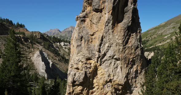 The Izoard pass, the Casse deserte, Queyras range, Hautes Alpes, France