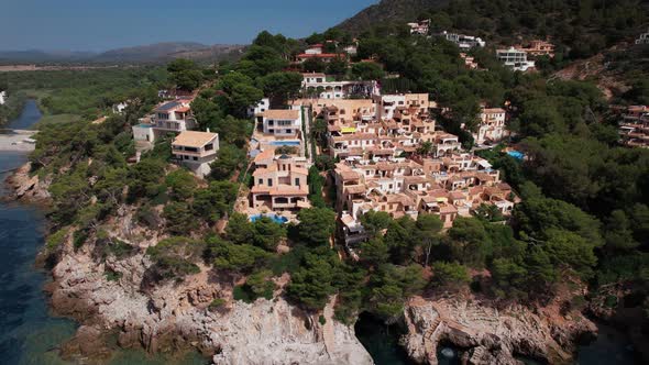 Luxury Villas and Yacht on Coast of Mallorca