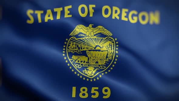 Oregon State Flag Front