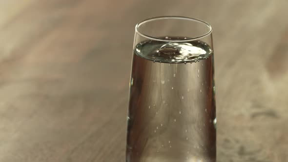 A Glass of Mineral Water