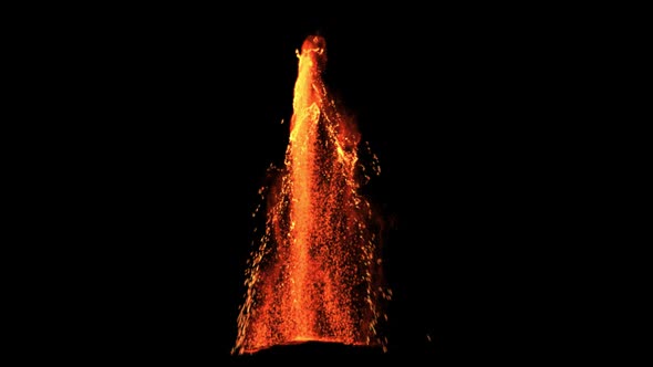 Lava splash