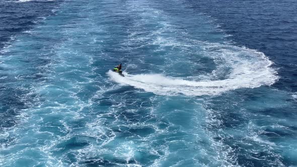 Jet Ski on the sea