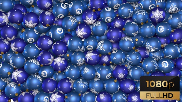 Blue Christmas Ball alt