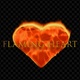 Flaming Heart slow-motion With Alpha - VideoHive Item for Sale