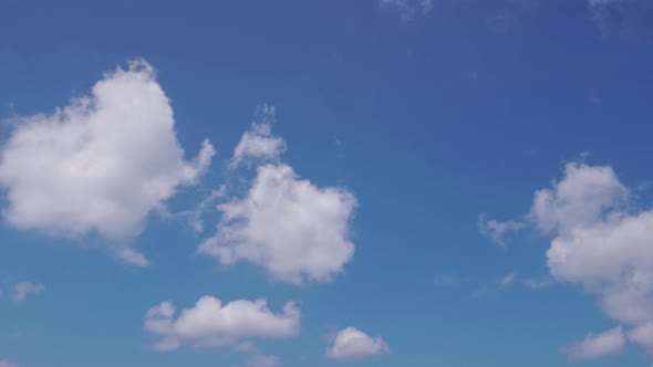 blue sky with clouds