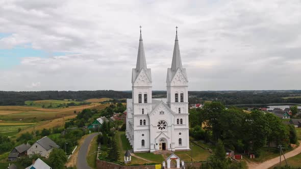 Church in Town Slobodka Braslav 