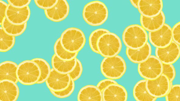 Falling Lemons Background