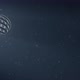 Rotating ornamental sphere with dust particles motion graphics background - VideoHive Item for Sale
