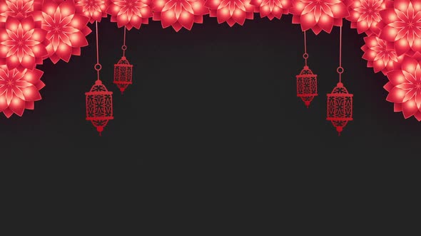 Ramadan Background with Eid Mubarak Background