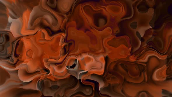 New Background Black Brown Ink Smoke Marble Liquid Animation