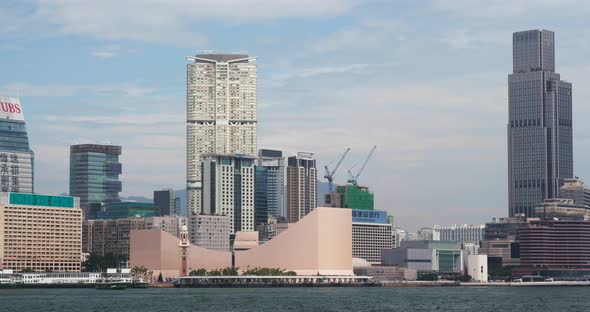 Victoria harbor, Hong Kong