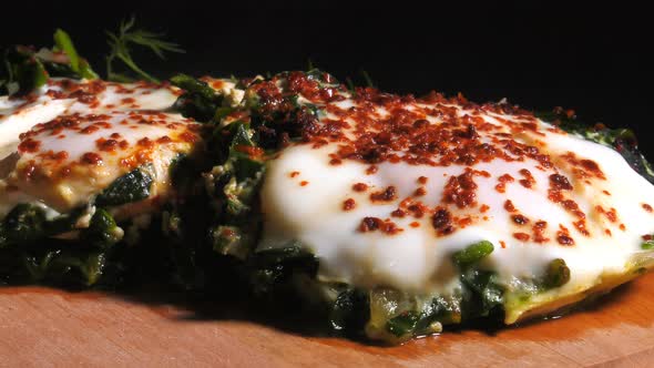 Spinach With Eggs 2