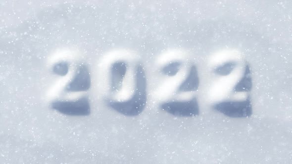 Snow Cover 2022 Numbers and Slowly Fall Down