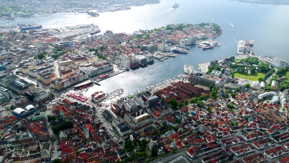 Bergen Is a City and Municipality in Hordaland on the West Coast of Norway