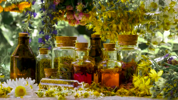 Bottled Herbal Tincture Homeopathy