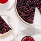 Delicious Homemade Piece on a Plate and the Whole Homemade Forest Berry Tart - VideoHive Item for Sale