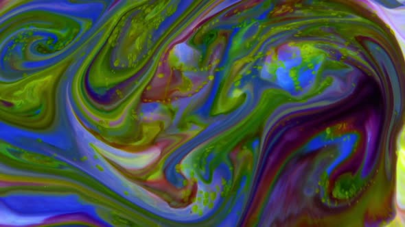 Abstract Colorful Colours Paint Ink Explode 7