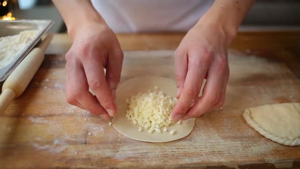 Roll Out the Dough with a Rolling Pin