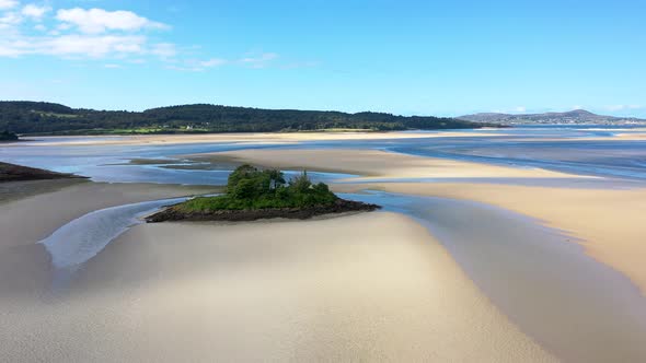 Doe Castle Bay By Creeslough in County Donegal Republic of Ireland