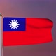 Taiwan Flag 4k - VideoHive Item for Sale