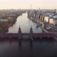 Oberbaum Bridge and cityscape, Berlin, Germany - VideoHive Item for Sale