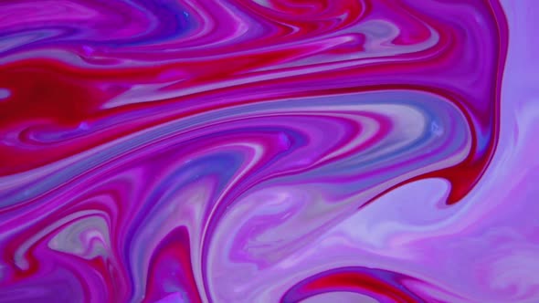 Psychedelic Color Spreading Paint Swirling And Explosion alt