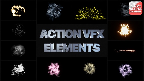 Action Elements | Motion Graphics Pack
