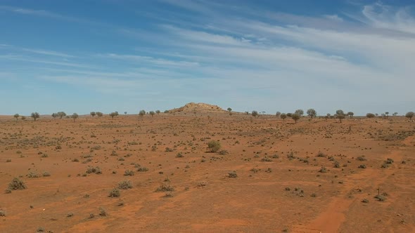 Dry and desolate, the heart of the Australian Outback