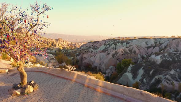 Beautiful Landscape in Cappadocia, Turkey