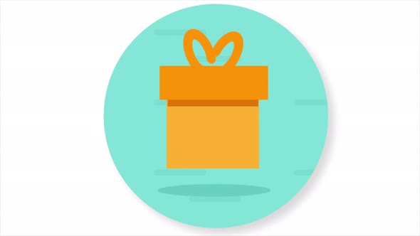 Bank Card Morph To Gift Box 4K