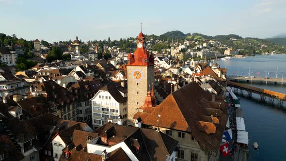 Town Hall of the City of Lucerne in Switzerland