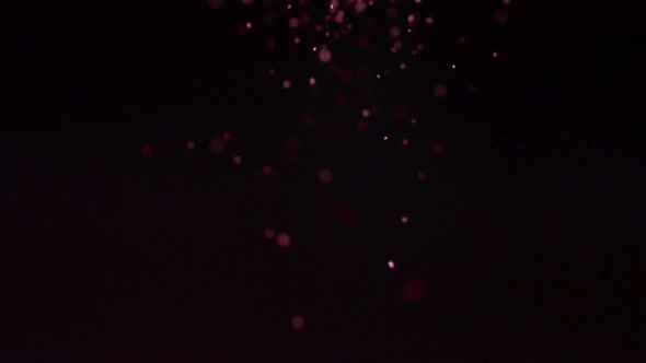 Falling confetti, Slow Motion alt