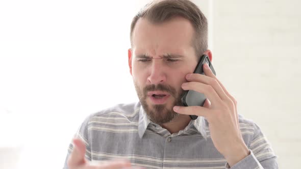 Angry Man Talking on Phone, Problems