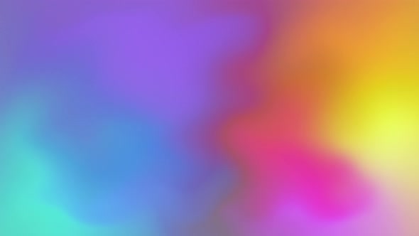 Blurred gradient gradation abstract background smooth fast liquid transition of rainbow colors