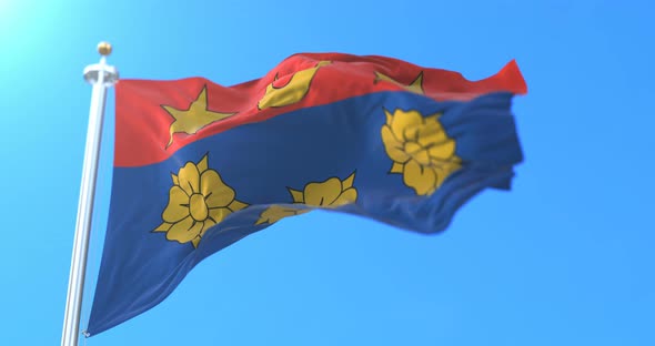 Longueuil Flag, Quebec, Canada