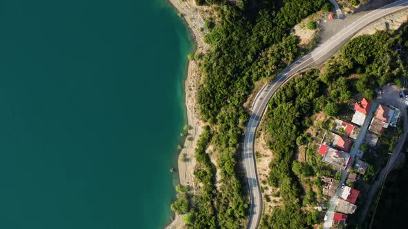 Lake Kremaston Evritania Greece