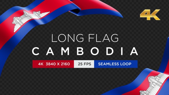 Long Flag Cambodia