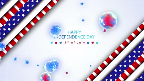 Happy Independence Day Loop Background