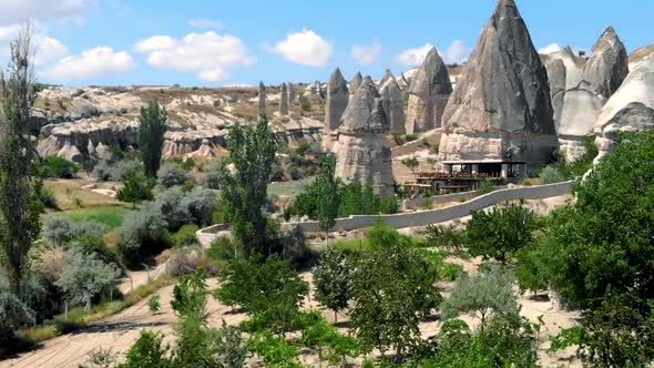 Cappadocia Turkey Goreme Goreme Open Air Museum Which is UNESCO World Heritage in Turkey