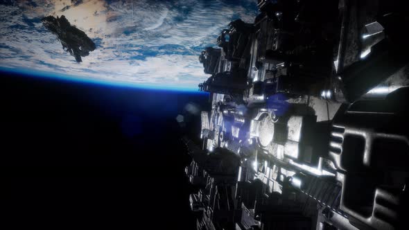 Alien Spaceship Armada Nearing Earth alt