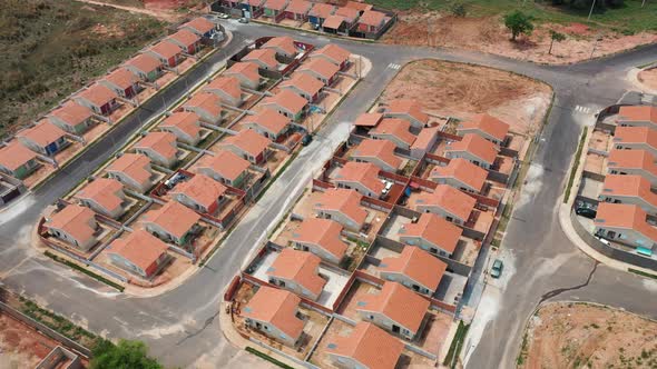 Community residential houses construction for low income people.