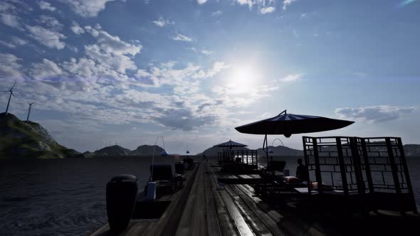 Yoga Girl and Beach alt