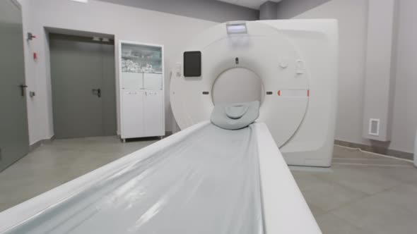 CT Scanner in Radiology Room