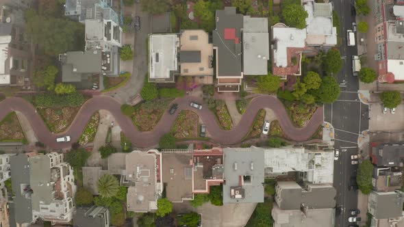 Beautiful Aerial View of the San Francisco USA