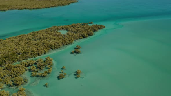 Cape Keraudren Wetlands, Western Australia 4K Aerial Drone