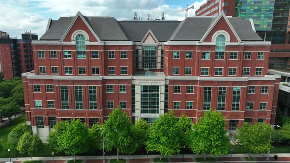 Medical offices and teaching faculty and teaching hospital, Johns Hopkins in Baltimore Maryland USA.